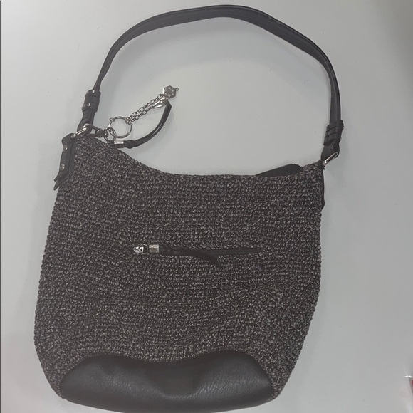 The Sak boho shoulder bag Black Textured one size / preowned adjustable - Picture 2 of 11